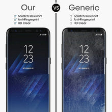 Load image into Gallery viewer, For Galaxy S8+ / G955 0.26mm 9H Surface Hardness 3D Explosion-proof Non-full Screen Curved Case Friendly Tempered Glass Film, For Galaxy S8+ / G955, For Galaxy S8+ / G955 Black Frame, For S8+ / G955, Galaxy S8+