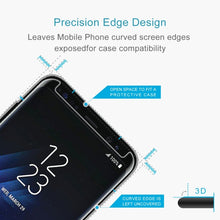 Load image into Gallery viewer, For Galaxy S8+ / G955 0.26mm 9H Surface Hardness 3D Explosion-proof Non-full Screen Curved Case Friendly Tempered Glass Film, Galaxy S8+, For Galaxy S8+ / G955, For Galaxy S8+ / G955 Black Frame, For S8+ / G955