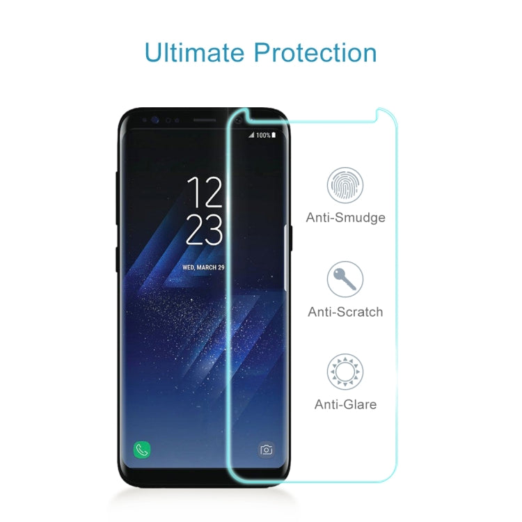 For Galaxy S8+ / G955 0.26mm 9H Surface Hardness 3D Explosion-proof Non-full Screen Curved Case Friendly Tempered Glass Film, Galaxy S8+, For Galaxy S8+ / G955, For Galaxy S8+ / G955 Black Frame, For S8+ / G955