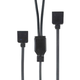 3 Pin 5V 1 to 2 Motherboard AURA RGB PC Cooling Extension Cable for Asus