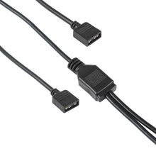 Load image into Gallery viewer, 3 Pin 5V 1 to 2 Motherboard AURA RGB PC Cooling Extension Cable for Asus