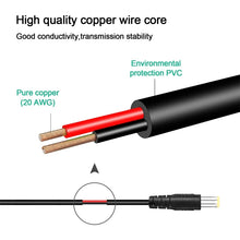 Load image into Gallery viewer, USB-C / Type-C to 5.5 x 2.5mm Laptop Power Charging Cable, Cable Length: about 1.5m(Black), Type-C to 5.5 x 2.5mm(Straight)