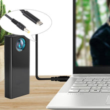Load image into Gallery viewer, USB-C / Type-C to 5.5 x 2.5mm Laptop Power Charging Cable, Cable Length: about 1.5m(Black), Type-C to 5.5 x 2.5mm(Straight)