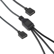Load image into Gallery viewer, 3 Pin 5V 1 to 3 Motherboard AURA RGB PC Cooling Extension Cable for Asus