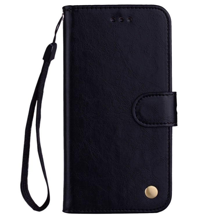 Business Style Oil Wax Texture Horizontal Flip Leather Case for Galaxy A6 Plus (2018), with Holder & Card Slots & Wallet, For Galaxy A6 Plus (2018)