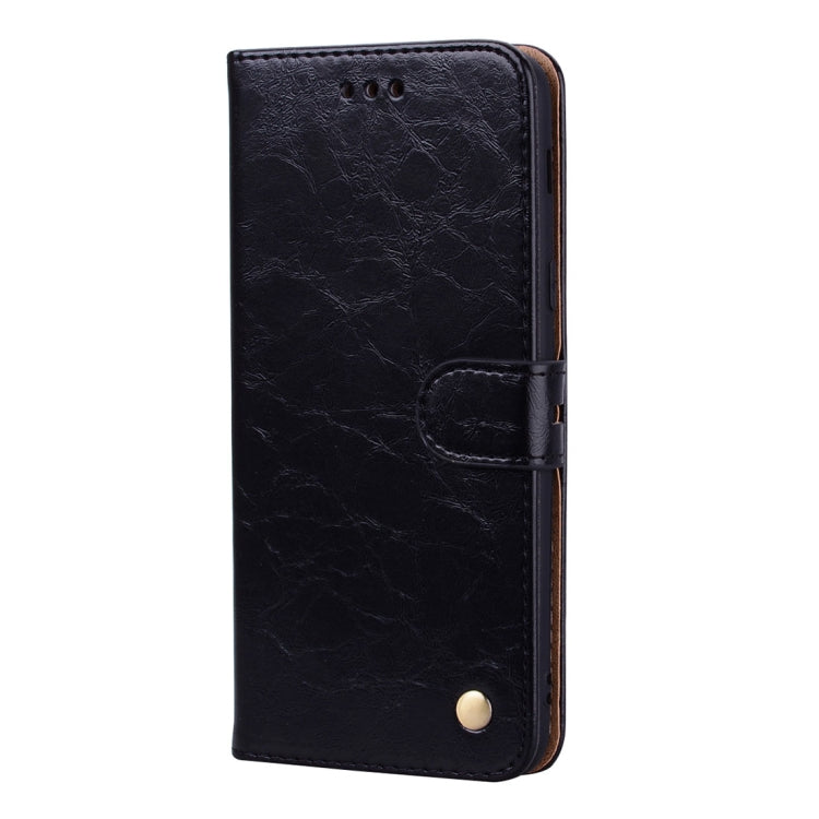 Business Style Oil Wax Texture Horizontal Flip Leather Case for Galaxy A6 Plus (2018), with Holder & Card Slots & Wallet, For Galaxy A6 Plus (2018)