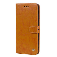 Load image into Gallery viewer, Business Style Oil Wax Texture Horizontal Flip Leather Case for Galaxy A6 Plus (2018), with Holder &amp; Card Slots &amp; Wallet