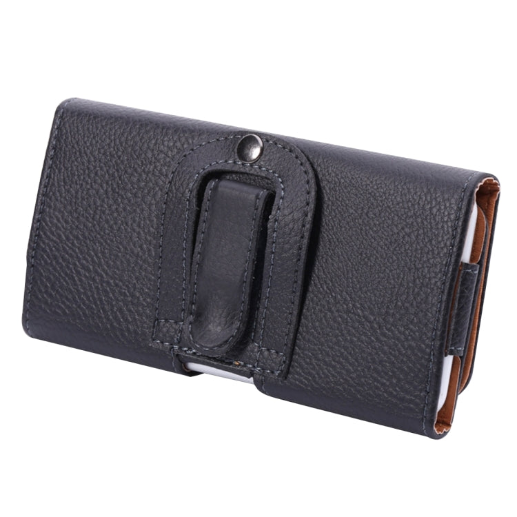 For Galaxy S7 Edge / G935 & S6 Edge / 925 Litchi Texture Vertical Flip Leather Case of Waist Bag with Back Splint