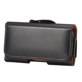 For Galaxy S7 Edge / G935 & S6 / Edge G925 Polished Surface Texture Vertical Flip Leather Case of Waist Bag with Square Head Back Splint