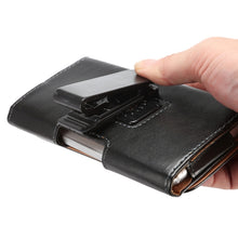 Load image into Gallery viewer, For Galaxy S7 Edge / G935 &amp; S6 Edge / G925 Lambskin Texture Vertical Flip Leather Case of Waist Bag with Rotatable Back Splint