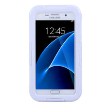 Load image into Gallery viewer, For Galaxy S7 / G930 IPX8 Plastic + Silicone Transparent Waterproof Protective Case with Lanyard