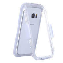 Load image into Gallery viewer, For Galaxy S7 / G930 IPX8 Plastic + Silicone Transparent Waterproof Protective Case with Lanyard