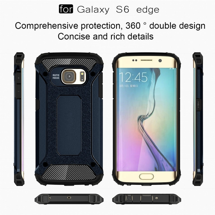 For Galaxy S6 Edge / G925 Tough Armor TPU + PC Combination Case