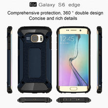 Load image into Gallery viewer, For Galaxy S6 Edge / G925 Tough Armor TPU + PC Combination Case