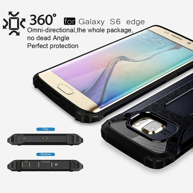 For Galaxy S6 Edge / G925 Tough Armor TPU + PC Combination Case