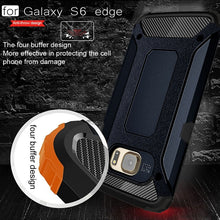 Load image into Gallery viewer, For Galaxy S6 Edge / G925 Tough Armor TPU + PC Combination Case