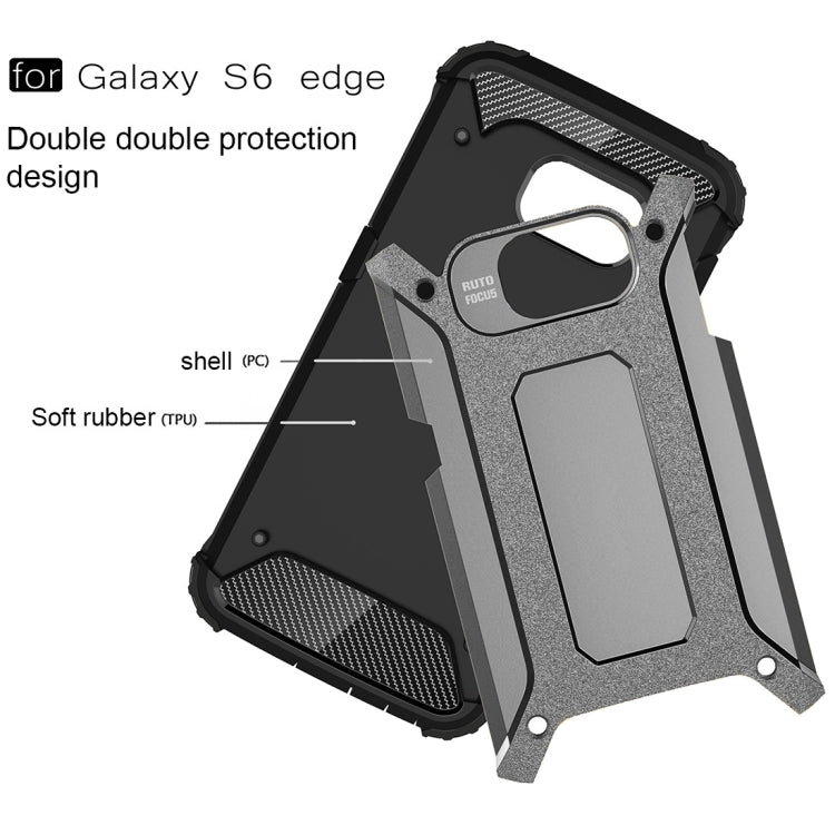 For Galaxy S6 Edge / G925 Tough Armor TPU + PC Combination Case, For Galaxy S6 edge