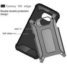 Load image into Gallery viewer, For Galaxy S6 Edge / G925 Tough Armor TPU + PC Combination Case, For Galaxy S6 edge