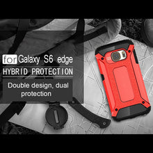 Load image into Gallery viewer, For Galaxy S6 Edge / G925 Tough Armor TPU + PC Combination Case, For Galaxy S6 edge