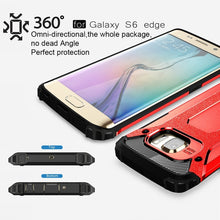 Load image into Gallery viewer, For Galaxy S6 Edge / G925 Tough Armor TPU + PC Combination Case, For Galaxy S6 edge