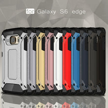 Load image into Gallery viewer, For Galaxy S6 Edge / G925 Tough Armor TPU + PC Combination Case, For Galaxy S6 edge