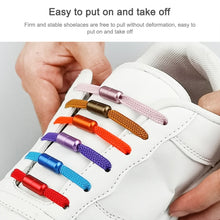 Load image into Gallery viewer, 10 PCS Aluminum Metal Capsule Buckle Non Binding Shoe Lace Accessories