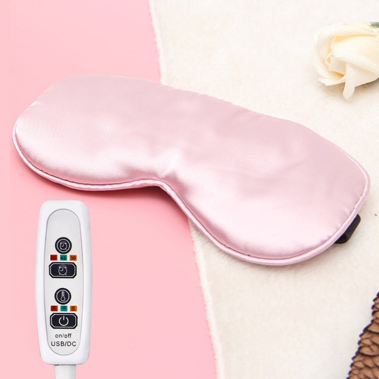 USB Charging Heating Silk Moxa Sleep Eye Mask