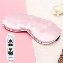 Load image into Gallery viewer, USB Charging Heating Silk Moxa Sleep Eye Mask