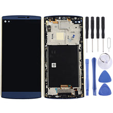Load image into Gallery viewer, LCD Screen and Digitizer Full Assembly with Frame for LG V10 H960 H961 H968 H900 VS990, For V10, For V10 with Frame Blue