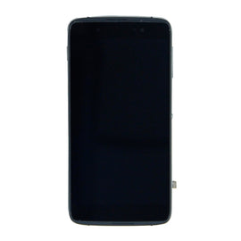 LCD Screen and Digitizer Full Assembly with Frame for Alcatel One Touch Idol 4 LTE / 6055