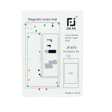 Load image into Gallery viewer, JIAFA Magnetic Screws Mat for iPhone 4S