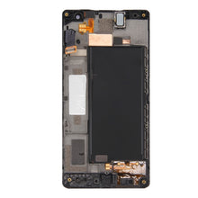 Load image into Gallery viewer, LCD Screen and Digitizer Full Assembly with Frame for Nokia Lumia 735 (Black)