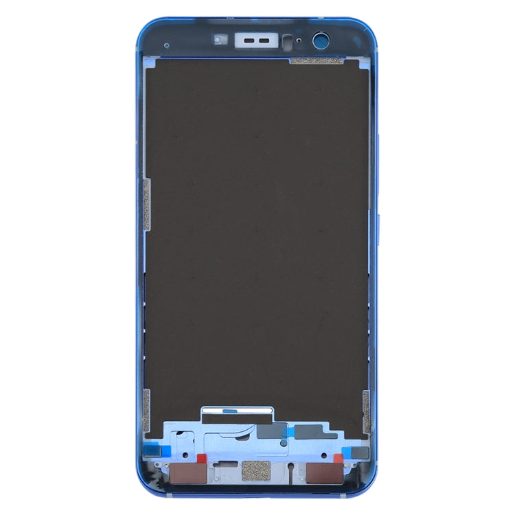 Front Housing LCD Frame Bezel Plate for HTC U11, For U11, For U11 Front Black