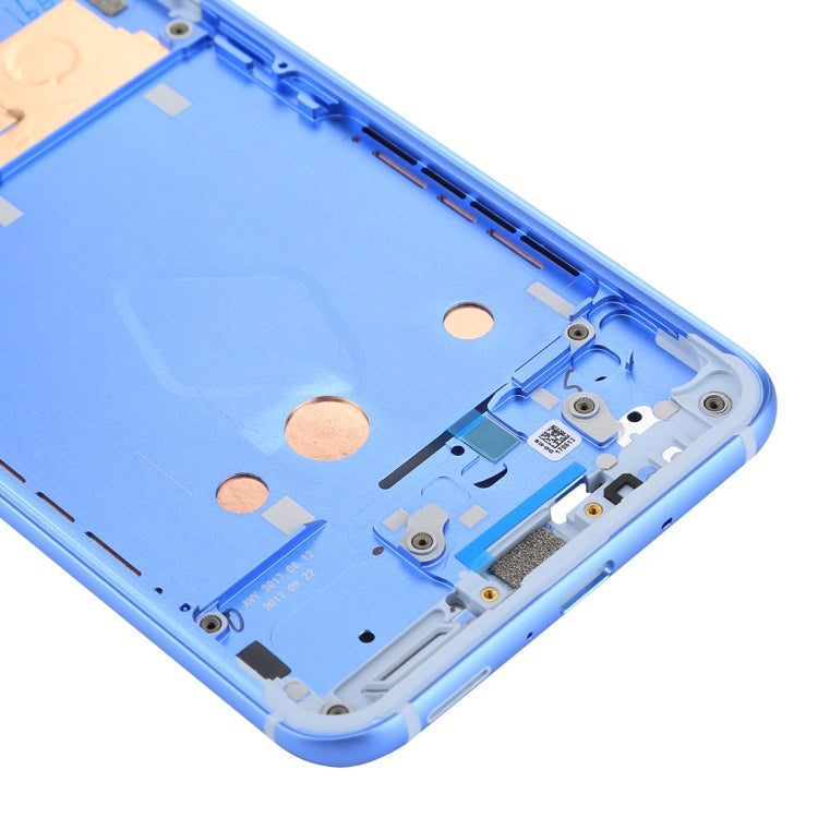 Front Housing LCD Frame Bezel Plate for HTC U11, For U11, For U11 Front Black