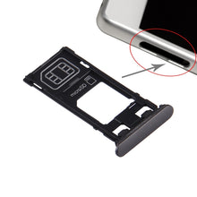 Load image into Gallery viewer, SIM Card Tray + Micro SD Card Tray + Card Slot Port Dust Plug for Sony Xperia X (Single SIM Version)