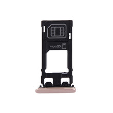 Load image into Gallery viewer, SIM Card Tray + Micro SD Card Tray + Card Slot Port Dust Plug for Sony Xperia X (Single SIM Version)