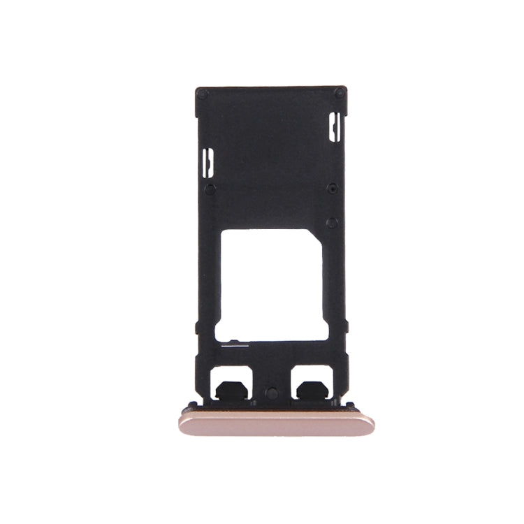 SIM Card Tray + Micro SD Card Tray + Card Slot Port Dust Plug for Sony Xperia X (Single SIM Version)