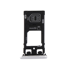 Load image into Gallery viewer, SIM Card Tray + Micro SD / SIM Card Tray + Card Slot Port Dust Plug for Sony Xperia X (Dual SIM Version), For Xperia X Dual SIM White, For Xperia X Dual SIM, For Xperia X Dual SIM Rose
