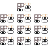 For Huawei P20 10pcs Back Camera Bezel with Lens Cover & Adhesive
