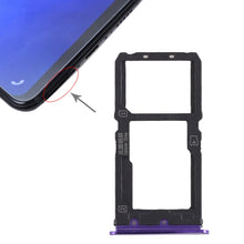 Load image into Gallery viewer, For Vivo X21 SIM Card Tray + SIM Card Tray / Micro SD Card Tray