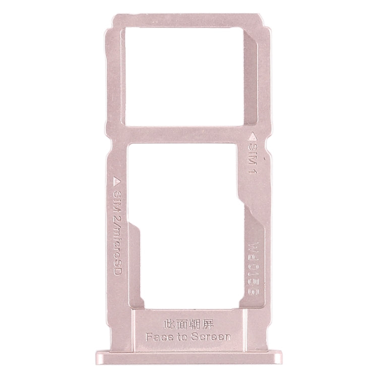 For OPPO R11s Plus SIM Card Tray + SIM Card Tray / Micro SD Card Tray