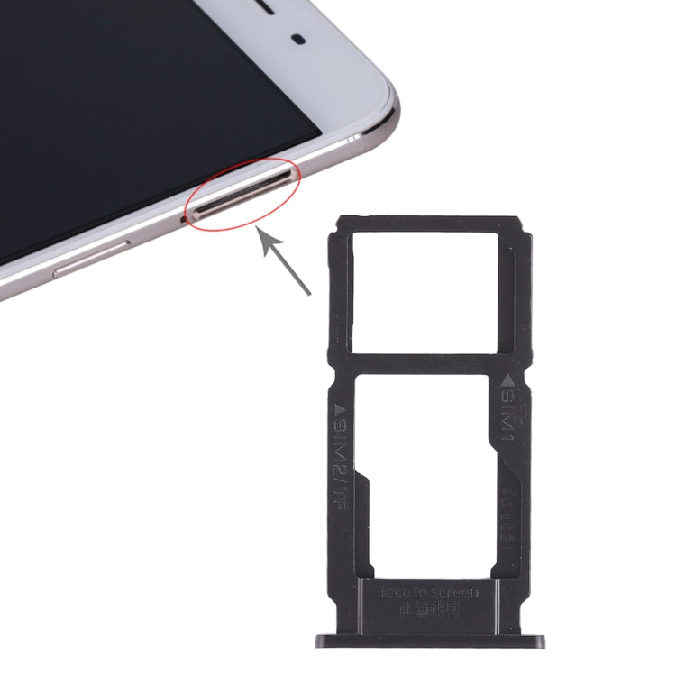 For OPPO R9sk SIM Card Tray + SIM Card Tray / Micro SD Card Tray