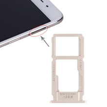 Load image into Gallery viewer, For OPPO R9sk SIM Card Tray + SIM Card Tray / Micro SD Card Tray