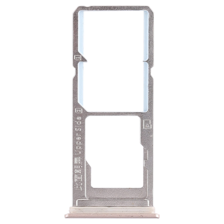 For Vivo Y85 / Z1 / Z1i / V9 Youth / V9 2 x SIM Card Tray + Micro SD Card Tray