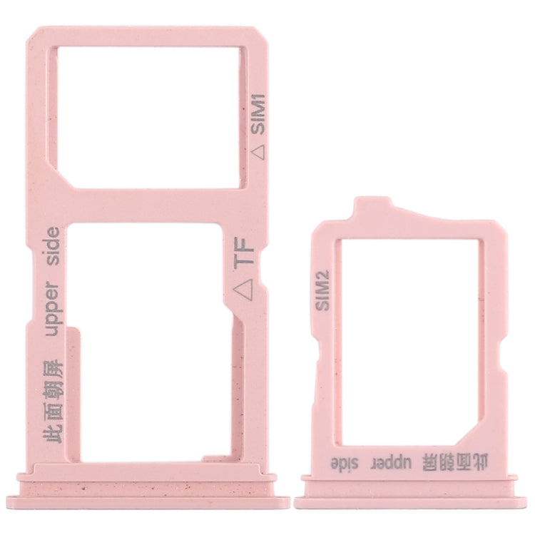 For Vivo Y66 2 x SIM Card Tray + Micro SD Card Tray