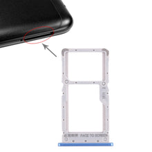 Load image into Gallery viewer, SIM Card Tray + SIM Card Tray / Micro SD Card Tray for Xiaomi Redmi Note 6 Pro, For Xiaomi Redmi Note 6 Pro