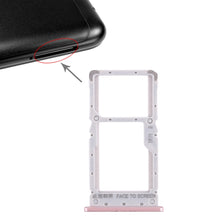 Load image into Gallery viewer, SIM Card Tray + SIM Card Tray / Micro SD Card Tray for Xiaomi Redmi Note 6 Pro, For Xiaomi Redmi Note 6 Pro