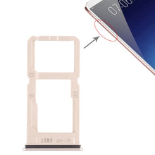 Load image into Gallery viewer, For Vivo X20 Plus SIM Card Tray + SIM Card Tray / Micro SD Card Tray