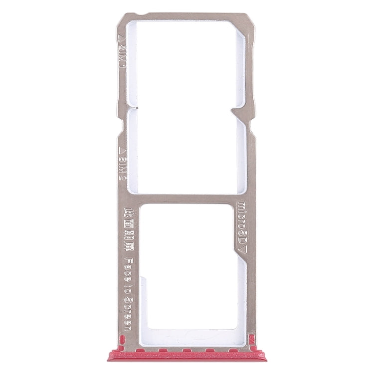 For OPPO A1 2 x SIM Card Tray + Micro SD Card Tray