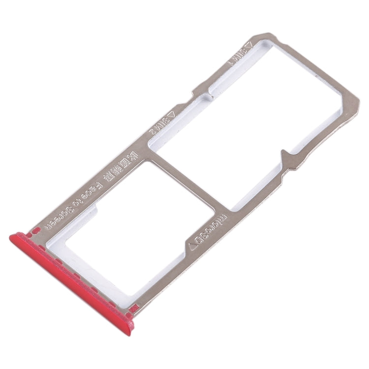 For OPPO A1 2 x SIM Card Tray + Micro SD Card Tray